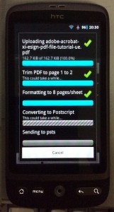 printing android 2.3