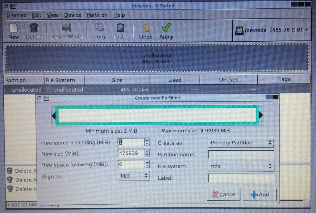 modernxp-gparted-partition-creation