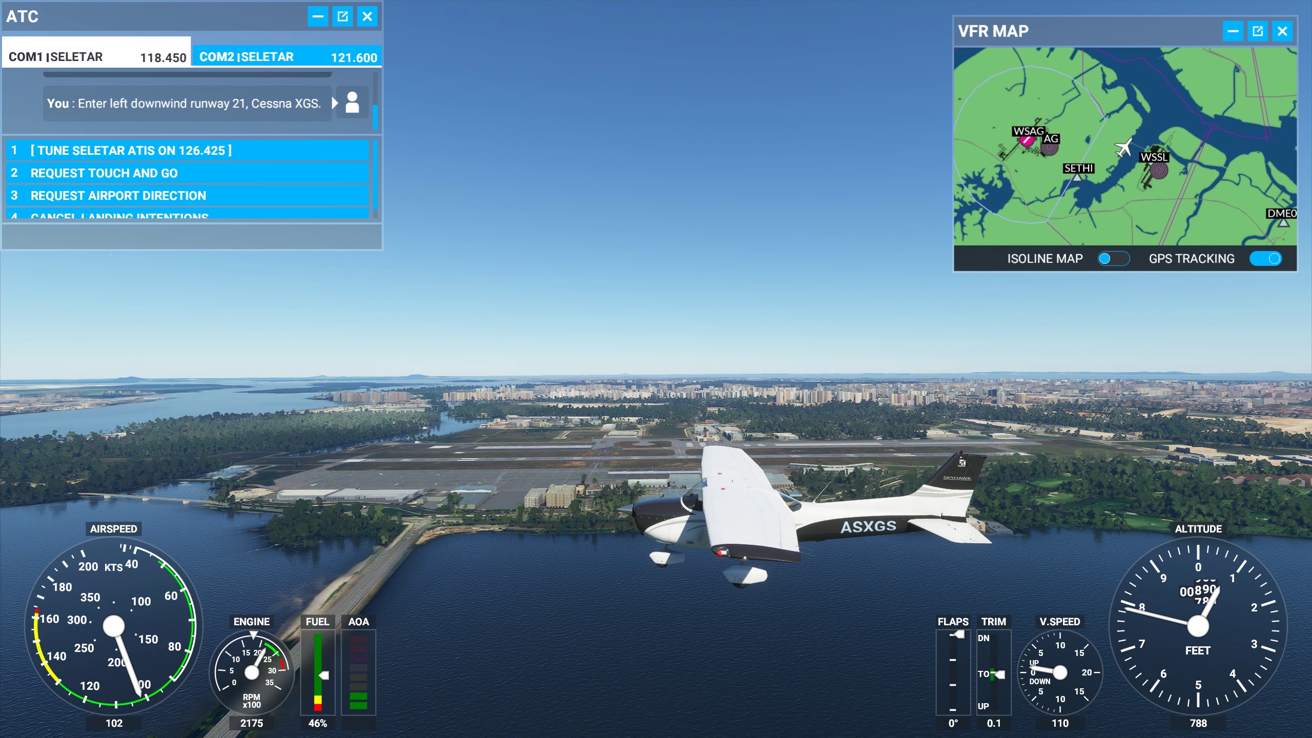 Fs2020 Sim R21 Downwind 